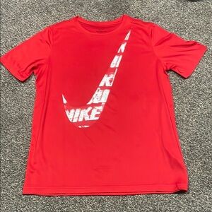 Nike Red Short Sleeve Tee